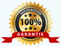 Garantie 100% Satisfaite ou Remboursée