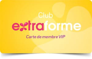 Carte de Membre VIP du Club ExtraForme